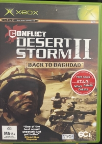Conflict: Desert Storm II: Back to Baghdad Box Art