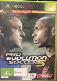 Pro Evolution Soccer 5 (ACB rating label) Box Art