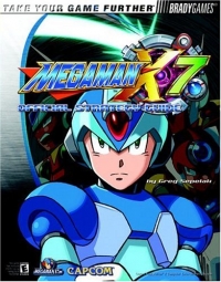 Mega Man X7 Official Strategy Guide Box Art