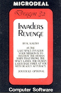 Invaders Revenge (text cover) Box Art