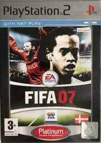FIFA 07 - Platinum [DK] Box Art