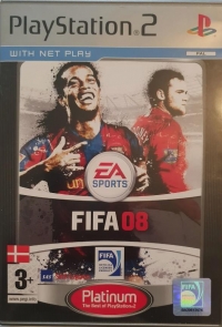 FIFA 08 - Platinum [DK] Box Art