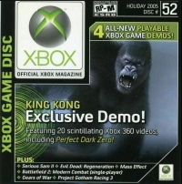 Official Xbox Magazine Disc 52 (sleeve) Box Art