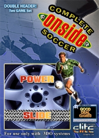 Double Header:  Complete Onside Soccer / Power Slide Box Art