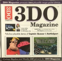 3DO Magazine: Captain Quazar & BattleSport Box Art
