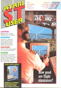 Atari ST User Volume 4 Number 4 Box Art