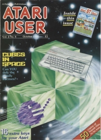 Atari User Vol. 2 No. 6 Box Art