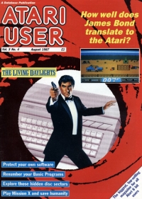 Atari User Vol. 3 No. 4 Box Art