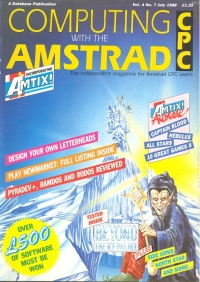 Computing with the Amstrad CPC Vol. 4 No. 7 Box Art