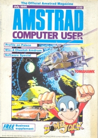 Amstrad Computer User July 1986 Box Art