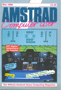 Amstrad Computer User May 1988 Box Art
