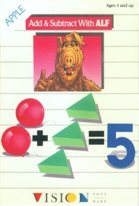Add & Subtract with Alf Box Art