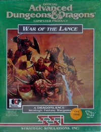 Advanced Dungeons & Dragons: War of the Lance Box Art
