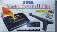 Sega Master System II Plus - Alex Kidd in Miracle World / Operation Wolf [FR] Box Art