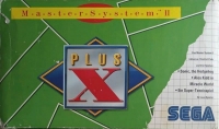 Sega Master System II - Plus X Box Art