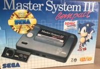 Tec Toy Sega Master System III Compact - Sonic the Hedgehog (blue box) [GR] Box Art