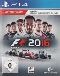 Formula 1 2016 - Limited Edition [DE] Box Art