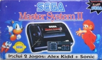 Sega Master System II - Alex Kidd in Miracle World / Sonic the Hedgehog (Clube Sega) Box Art