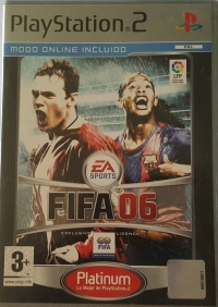 FIFA 06 - Platinum [ES] Box Art