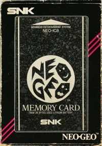 SNK Memory Card (speckled) Box Art