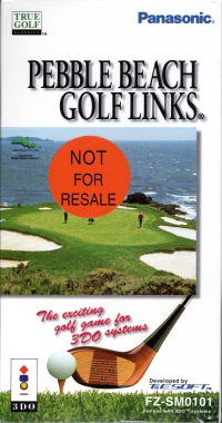 Pebble Beach Golf Links (Not for Resale) Box Art