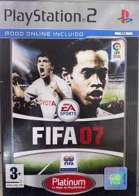 FIFA 07 - Platinum [ES] Box Art