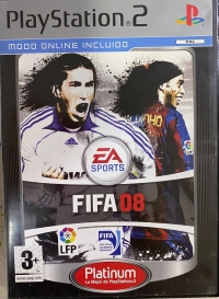 FIFA 08 - Platinum [ES] Box Art