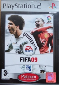 FIFA 09 - Platinum [ES] Box Art