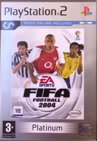 FIFA Football 2004 - Platinum [ES] Box Art