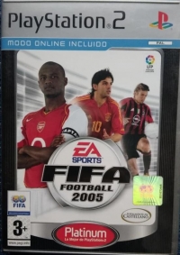 FIFA Football 2005 - Platinum [ES] Box Art