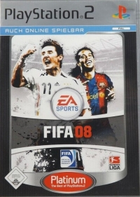 FIFA 08 - Platinum [DE] Box Art