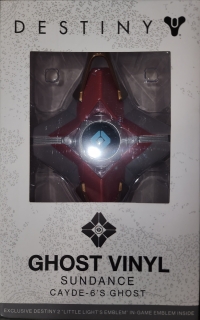 Destiny Ghost Vinyl - Sundance Cayde-6's Ghost Shell Box Art