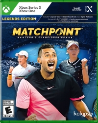 Matchpoint Tennis Championships - Legends Edition Box Art