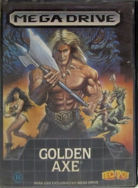 Golden Axe (plastic case) Box Art