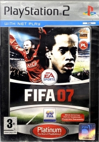 FIFA 07 - Platinum [PL] Box Art
