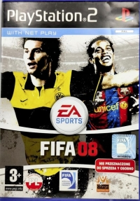 FIFA 08 (Nie Przeznaczone do Sprzedaży Osobno) Box Art