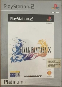 Final Fantasy X - Platinum [ES] Box Art