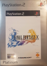 Final Fantasy X - Platinum [CZ][PL] Box Art