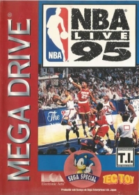 NBA Live 95 (Sega Special) Box Art
