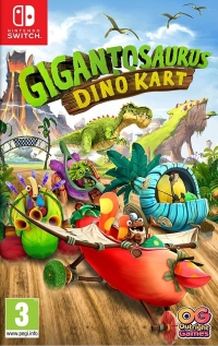 Gigantosaurus: Dino Kart [UK] Box Art