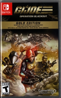 G.I. Joe: Operation Blackout: Gold Edition Box Art
