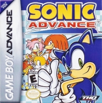 Sonic Advance (THQ™) Box Art