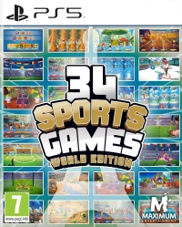 34 Sports Games: World Edition Box Art