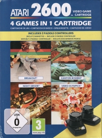 4 Games in 1 Cartridge Box Art