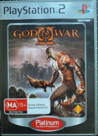 God of War II - Platinum Box Art
