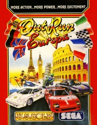 OutRun Europa Box Art