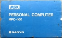 Sanyo Personal Computer MPC-100 Box Art