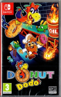 Donut Dodo (black cover) Box Art