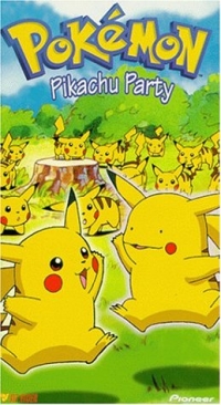 Pokémon: Pikachu Party (VHS) Box Art