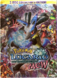 Pokémon: Lucario and the Mystery of Mew (DVD / foil cover) Box Art